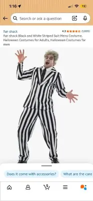 adult men beetle costume