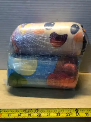 Two Halloween throws unknown size