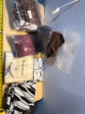 Random seat covers random pillow cases