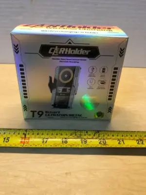 Wireless charging car holder