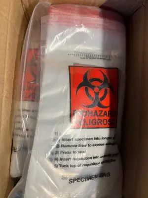 5ct biohazard bags