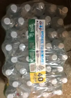 40 pack water (opened)