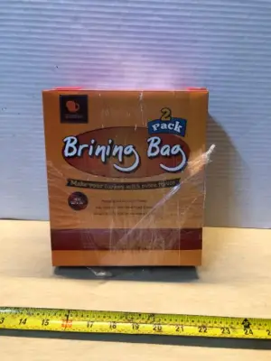 4 boxes of brining bags