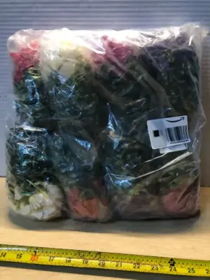 Bag of artificial flowers