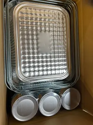 six sets of chafing dishes