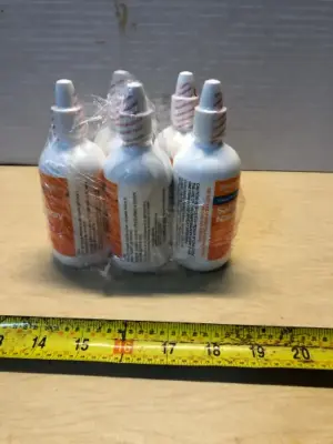 5 bottles saline nasal spray exp:04/2026