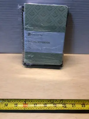 Dotted notebook and 2 planners