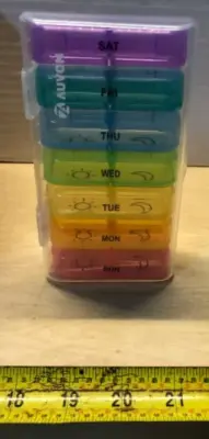 6 bags of pill organizer