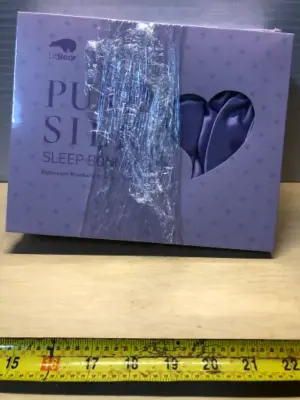 4 boxes purple sleep bonnet