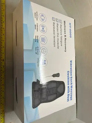 vibration back massage cushion with heat