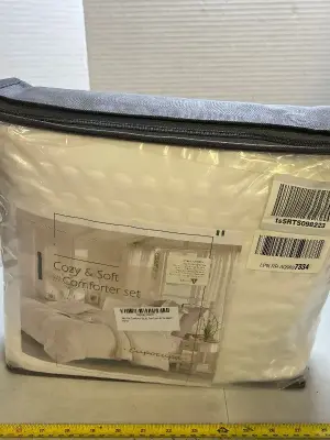 cozy and soft king size comforter set with pillowcases