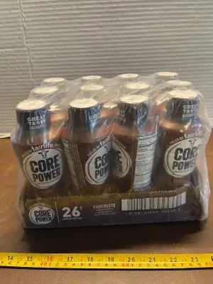 2ct 12pack core power protein shakes exp 05/26