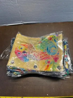 bundle of binder pencil pouches