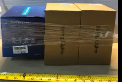 2 boxes string lights, solar lantern