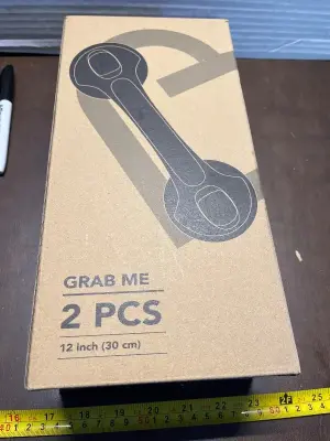 2pcs suction grab bar