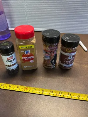 cloves , cinnamon ground , ramen seasoning & emerils seasoning blend