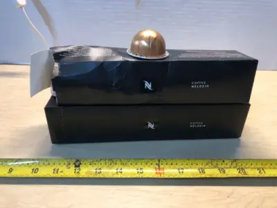2 boxes N coffee melozio aluminum cups (opened) exp:02/28/2026