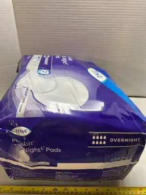24 pack of three XL overnight pads