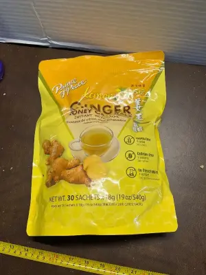 lemon ginger chews ( bag opened) exp jun/2028