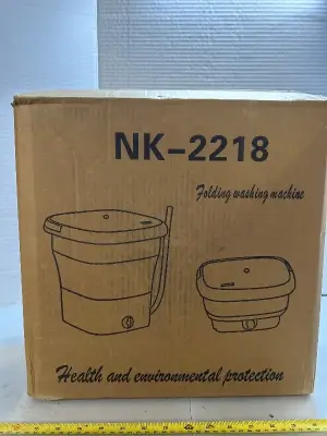 folding portable washing machine