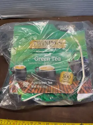 green tea (opened box) exp july/28