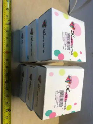 6 diamond painting coasters