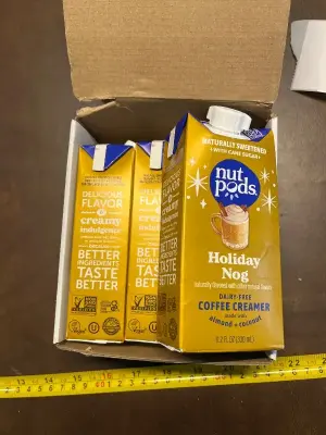 3pack holiday no dairy free coffee creamer expjun/2026