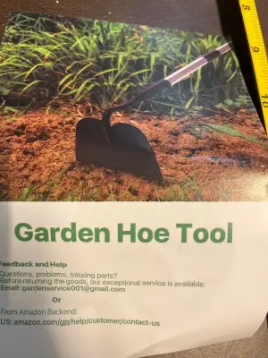 graded hoe tool ( unknown size )