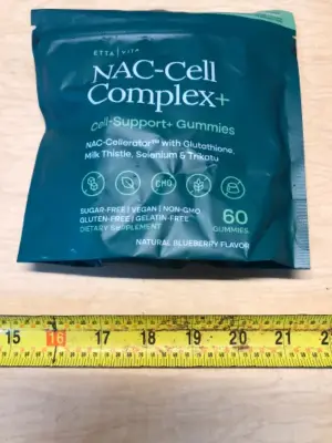 NAC cell complex cell support gummies exp:12/2027 60 gummies