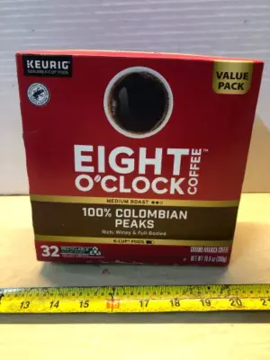 Eight o clock kcups 32 count exp:02/11/2026