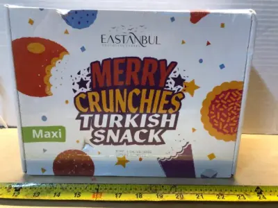 Merry crunchies Turkish snacks exp:04/15/2026