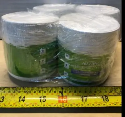 4 tubs advanced hip and joint chews for dogs 90 chews each tub