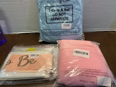 40 inch bride sash set rose gold, 4 ft x 10.8ft vertintong party decor , 6ft 2 layers tulle table skirt