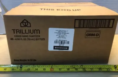 48 bottles liquid hand sanitizer