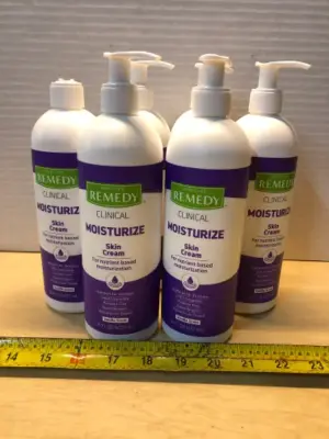 6 bottles clinical moisturize skin cream 16oz each bottle
