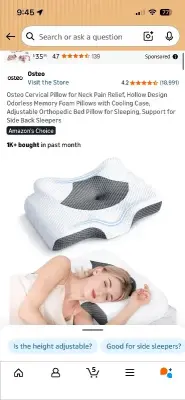 cervical pillow