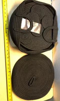 6 placemats, 6 coasters, 6 napkin holder, one holder