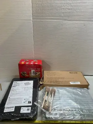 two piece cooling rack, three-piece honey stick, silverware, drawer, organizer, doughnut, cutter, table chargers christmas themed