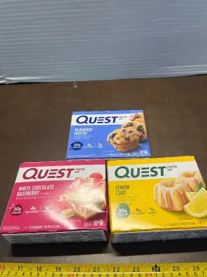 3ct quest protein bars