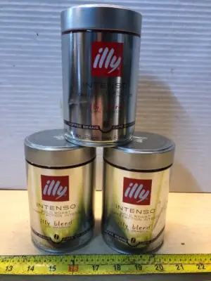 3 cans intenso coffee beans exp:06/2027