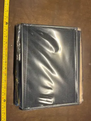 metallic storage container