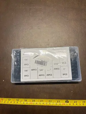 188pcs rubber seal ring assrtment