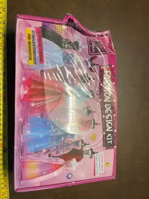 Fashion design kit, sewing for kids