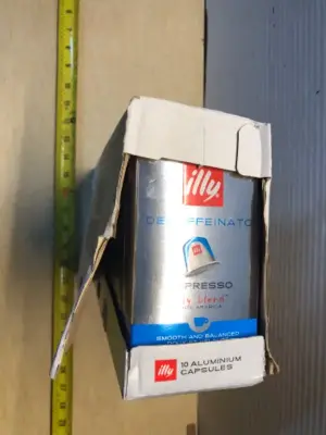 10 boxes decaffeinato espresso 10 aluminum capsules per box exp:06/26/2026