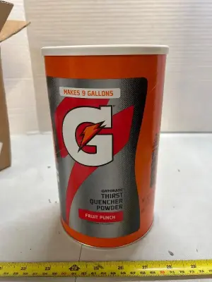 4 pounds of Gatorade, thirst quencher powder fruit punch flavored Best Buy, March 15, 2026