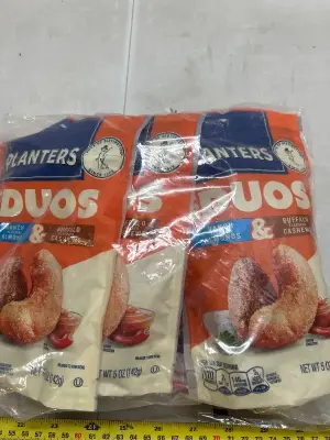 A lot of planters, nut duos, ranch, flavored almonds, and buffalo flavored cashews Best Buy, December 2026