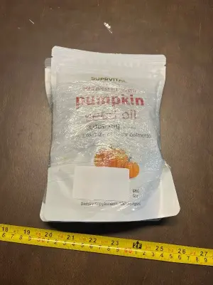 2ct pumpkin seed oil, 180 softgels