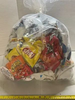 bag of variety, snack snacks with various dates