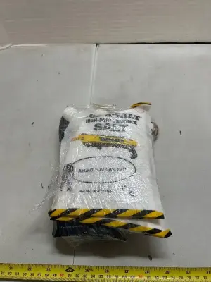 two packs of bug salt for salt gun and one bag of cooking salt