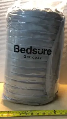 Unknown size cozy gray blanket